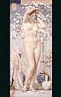 The Mirror of Venus Paintings - A Venus by Albert Moore